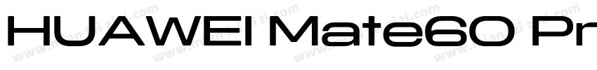 HUAWEI Mate60 Pro字体转换